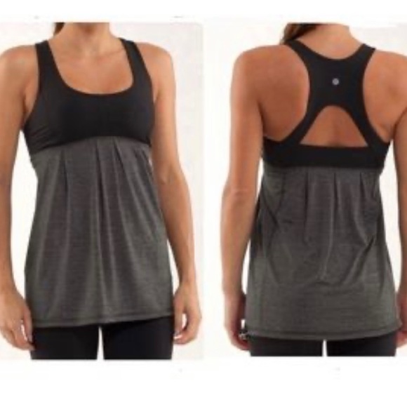 LULULEMON Power Y Tank Top size 12 - Picture 2 of 7